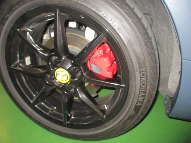 ブレーキキャリパー 塗装させていただきました。 | 株式会社松阪マツダ