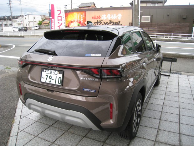 輸入車らしいバックスタイル