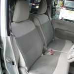 ダイヤステッチ柄のシートも快適です