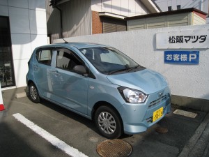 新車同様のミライース入荷しました