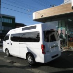 ルーフサイドガラスが特徴的