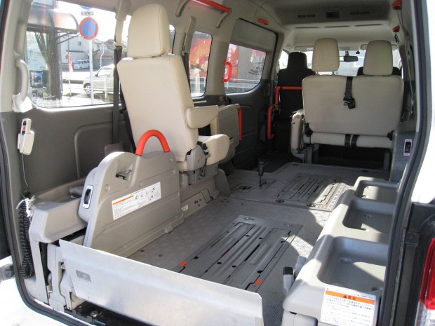 余裕の広い室内で利用者様も満足