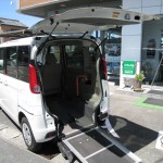 スロープの傾斜もなだらかで積み込みも安心です。