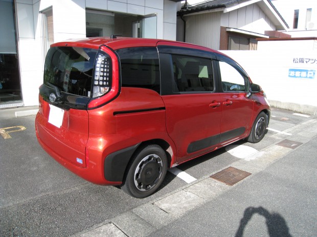 おしゃれなテールランプ